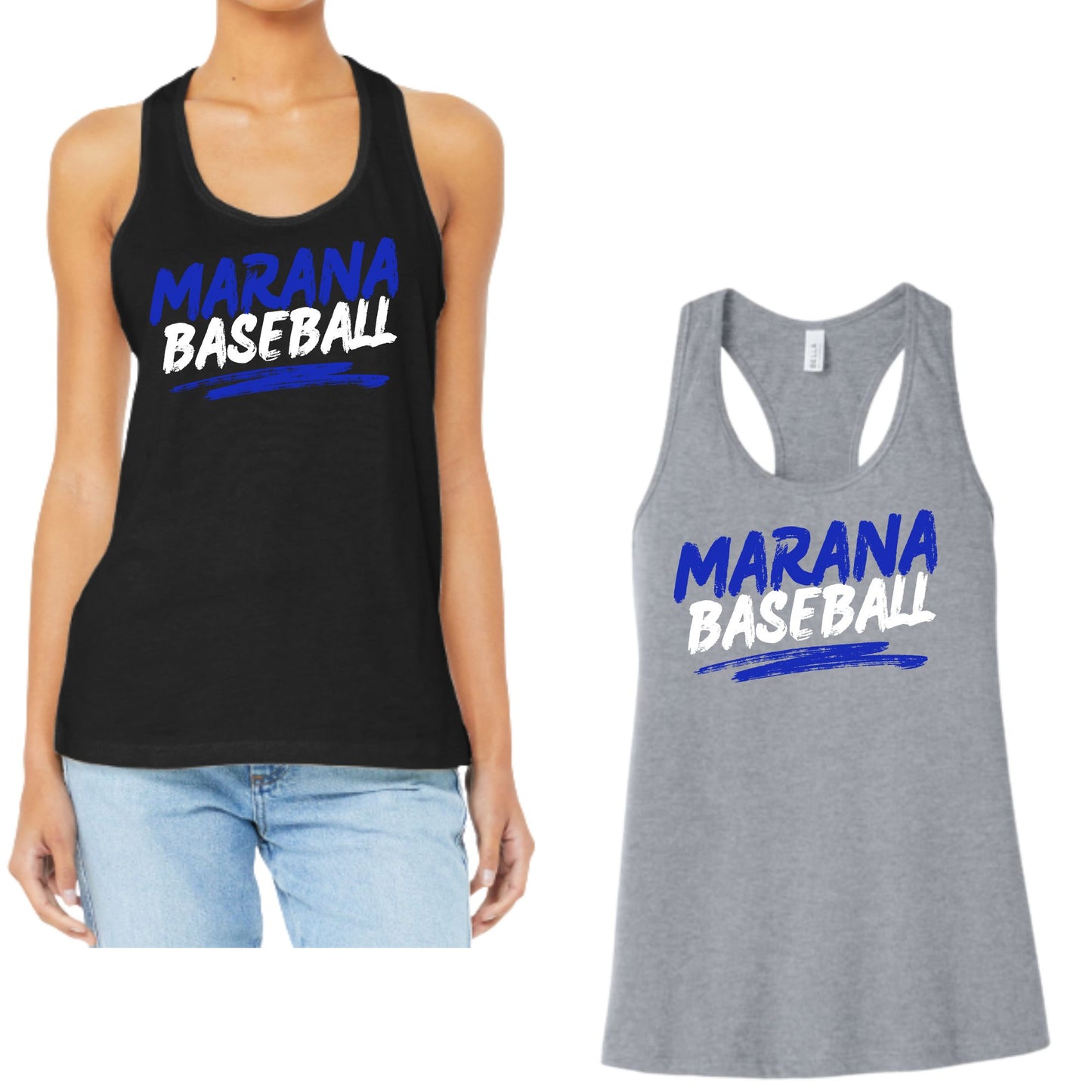 Marana Tigers Baseball Unisex & Women's Cotton or Unisex Dri-Fit Short or Longleeve T-shirt or Tanktop Design #1