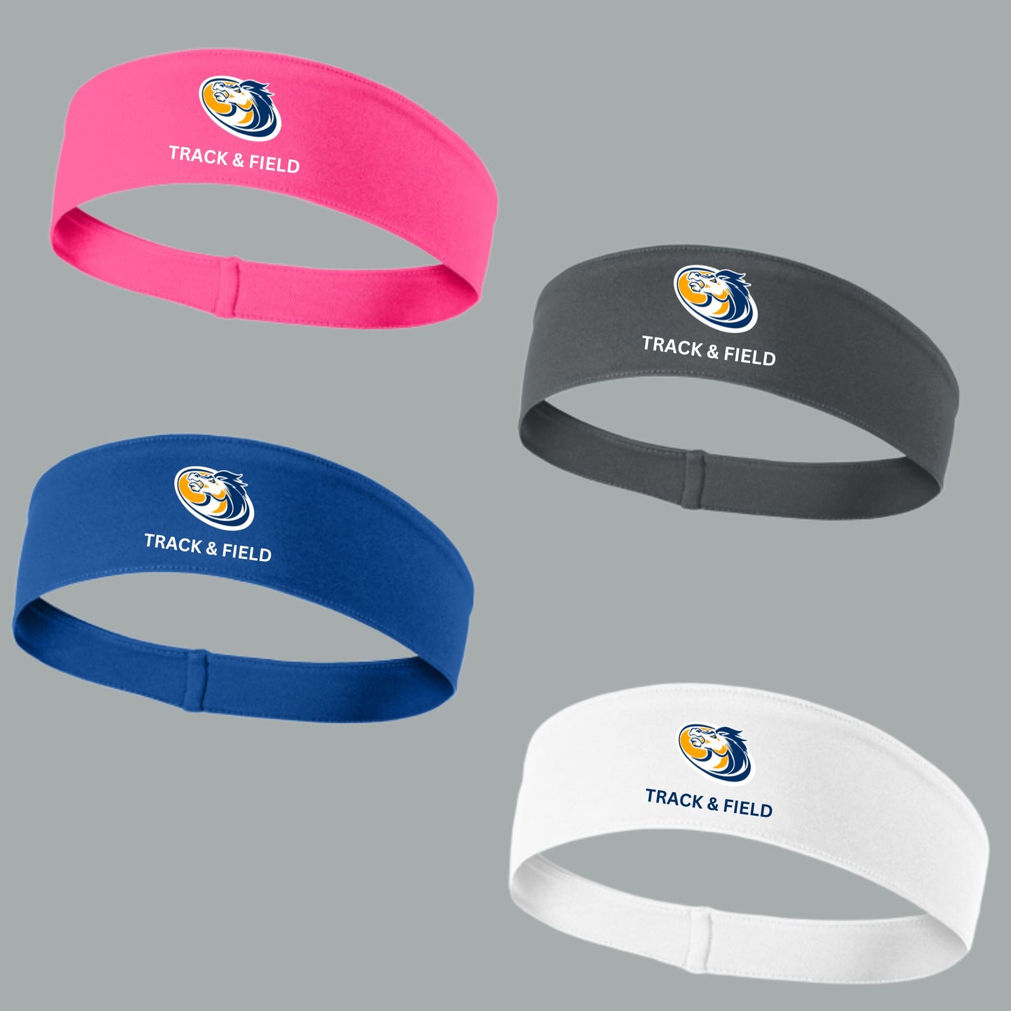 Sahuarita Mustangs Track & Field Moisture Wicking Headband