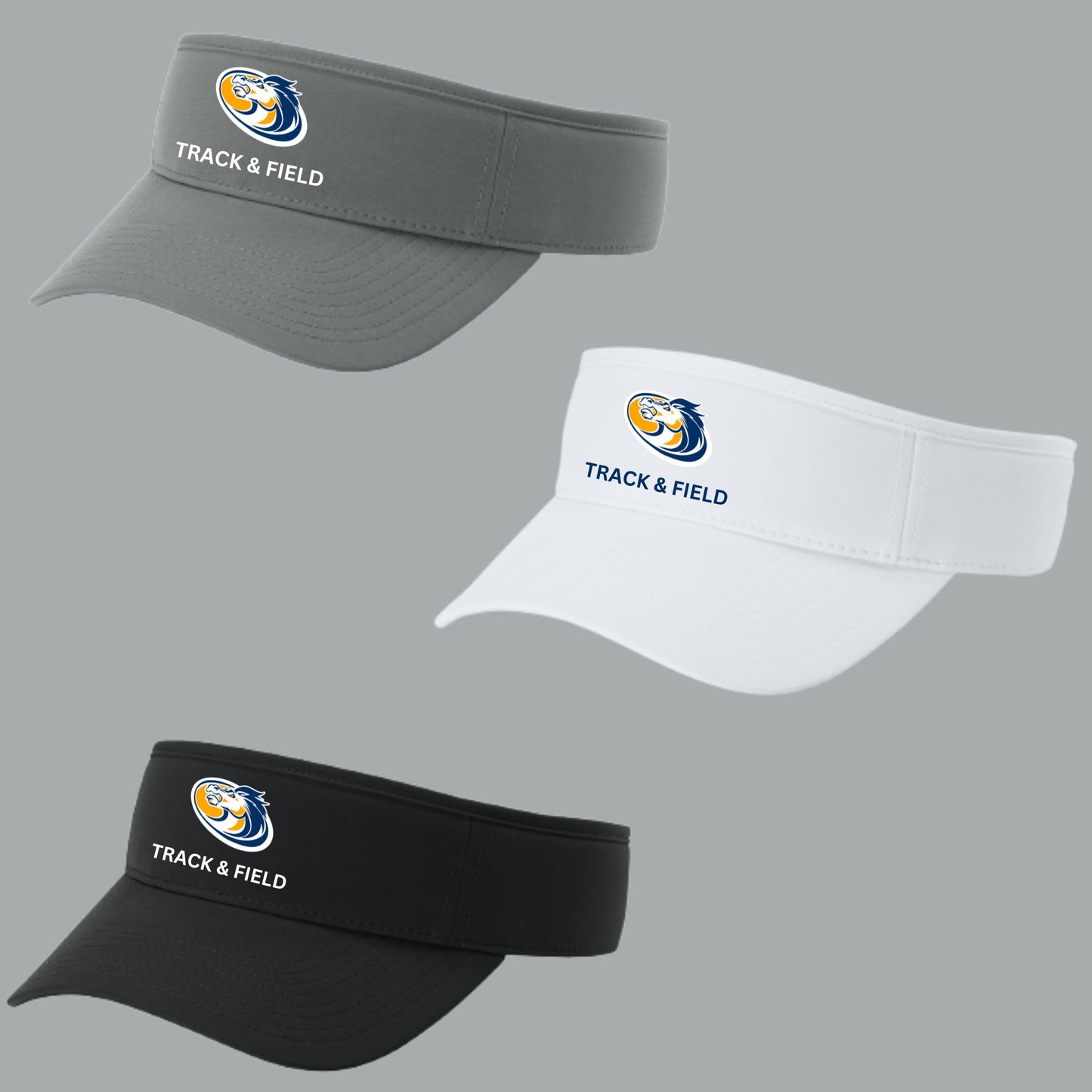 Sahuarita Mustangs Track & Field Embroidered Visor