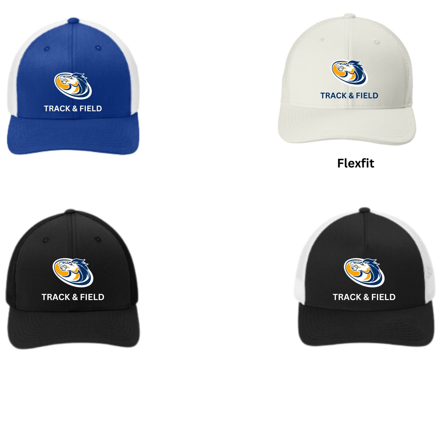 Sahuarita Mustangs Track & Field Mesh Snapback