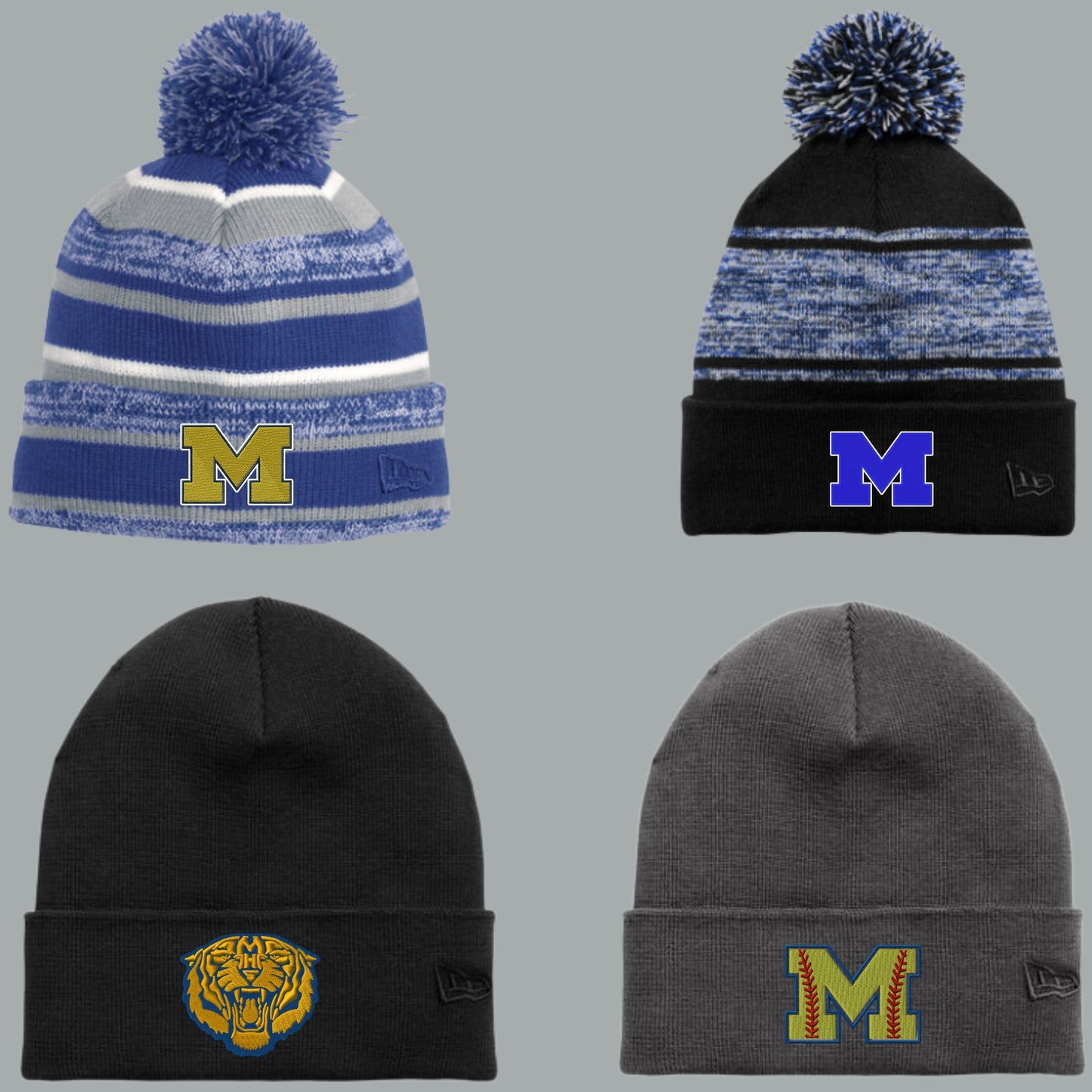 Marana Tigers Softball Embroidered New Era Beanies