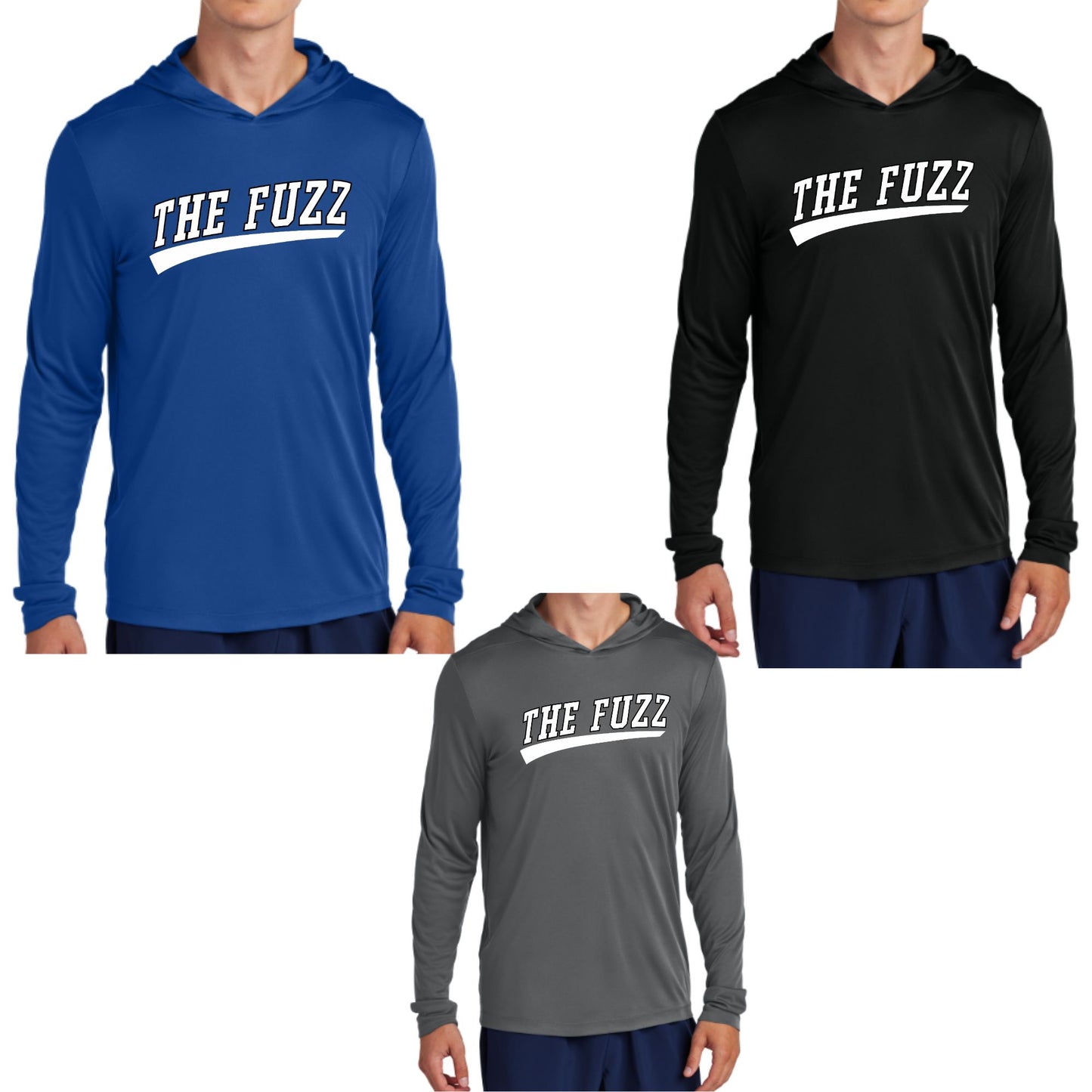 Marana Tigers Baseball THE FUZZ Unisex Longsleeve Hooded Performance Tee