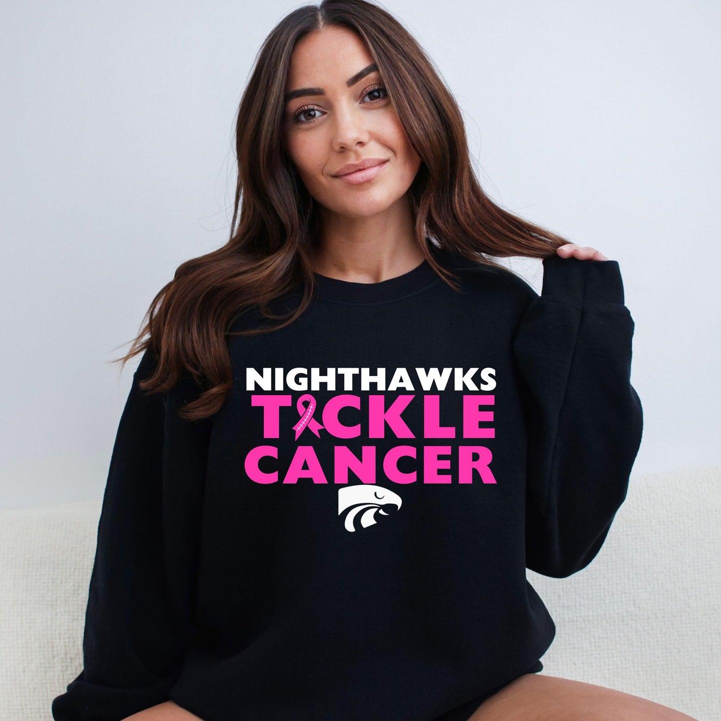 Ironwood Ridge Football October Breast Cancer T-shirt or Hoodie #2