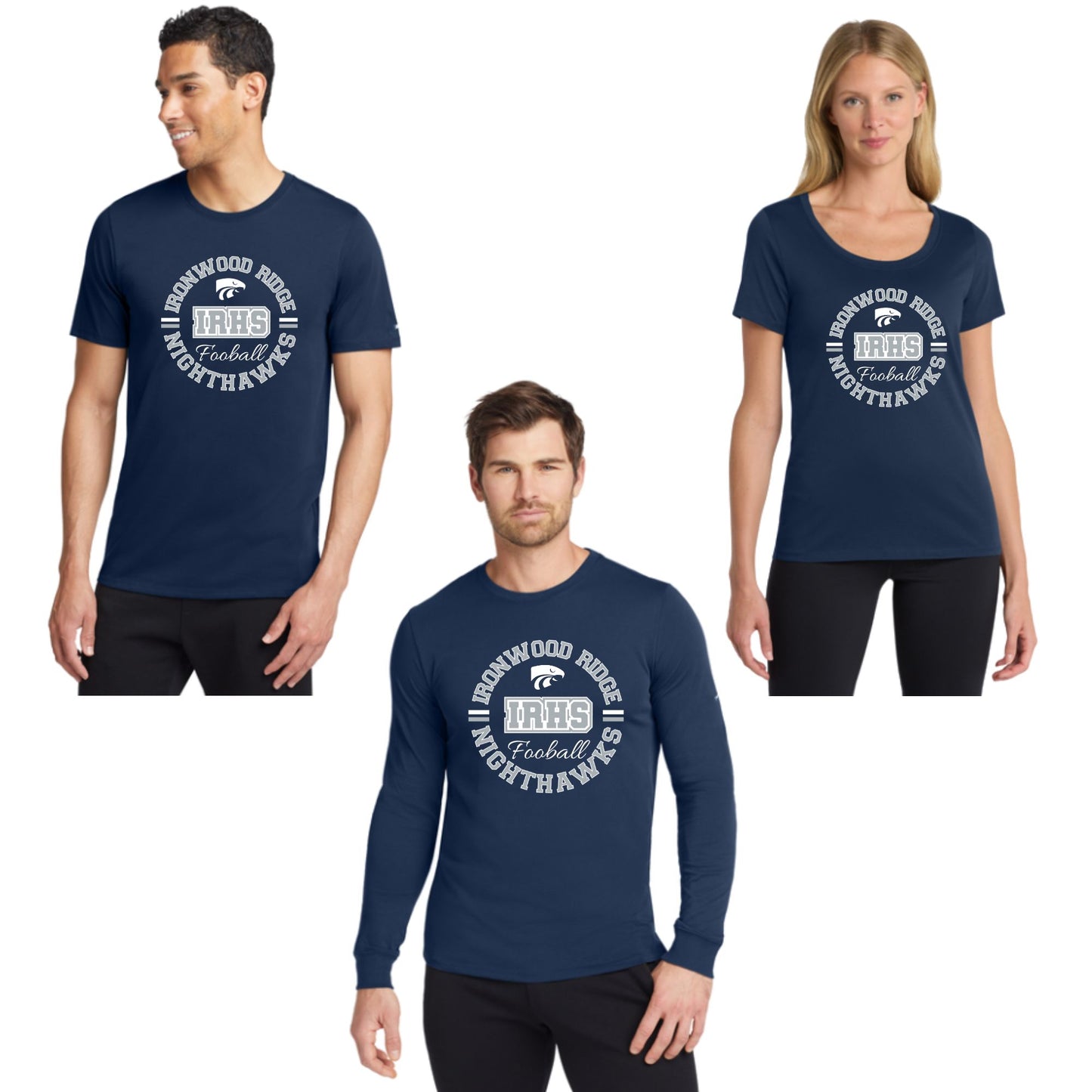 Ironwood Ridge Football Design #1 Cotton T-shirt, Dri-Fit T-Shirt, Tanktop or Longsleeve 2025