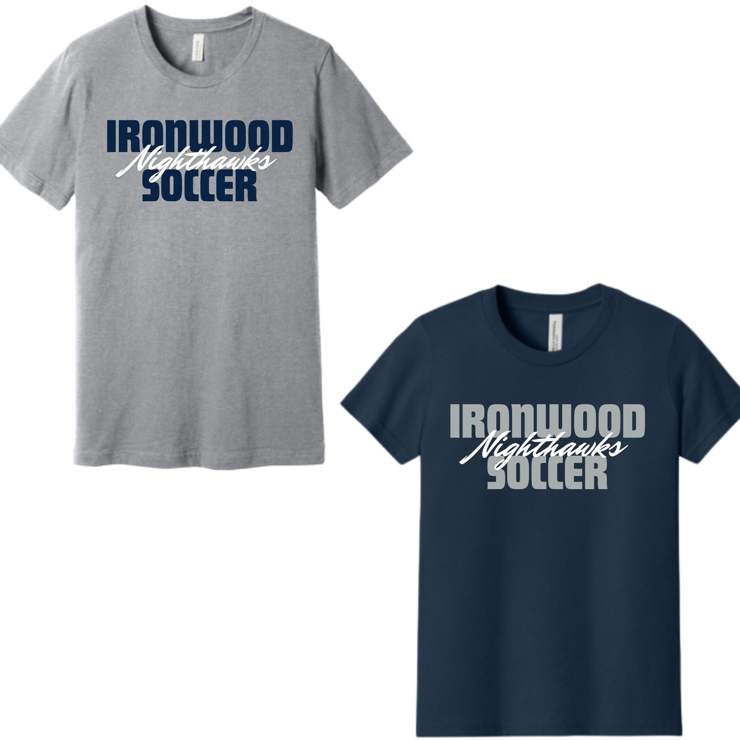 Ironwood Ridge Soccer Design #4 Cotton T-shirt, Dri-Fit T-Shirt, Tanktop or Longsleeve 2025