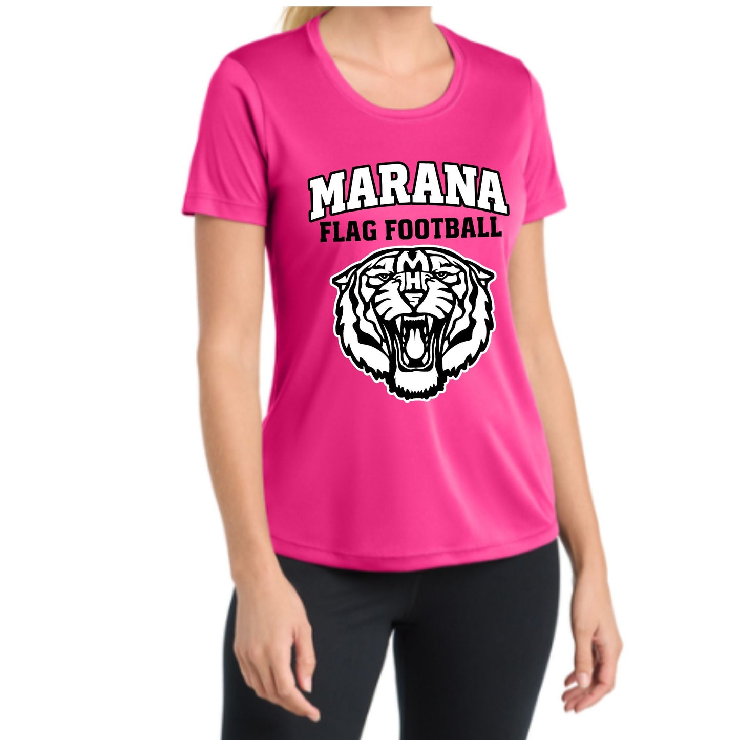 Marana Flag Football PLAYER ONLY DRI-FIT Performance T-shirt Women's or Unisex