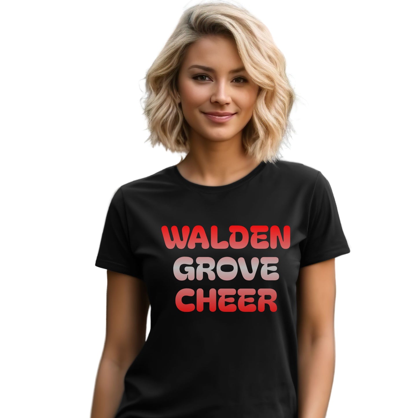 Walden Grove Cheer Design #3 Cotton T-Shirt, Crewneck, or Hoodie Women's or Unisex Adult Sizes