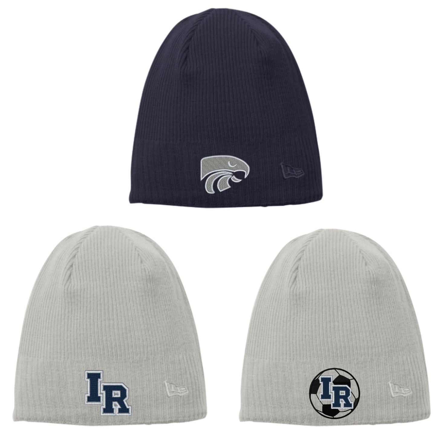 Ironwood Ridge Soccer Embroidered New Era Knit Beanie