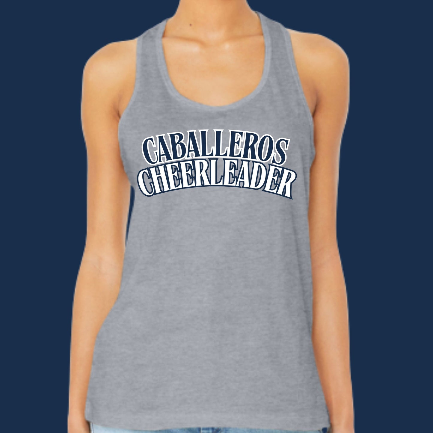 FWHS Cheerleading Next Level Design #3 Tanktop (Cheerleader Only)