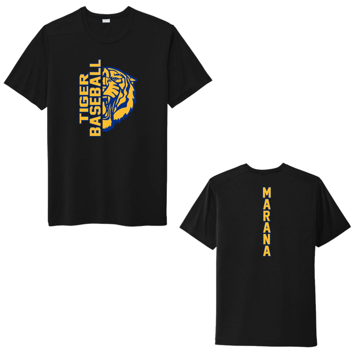 Marana Tigers Baseball Unisex & Women's Cotton or Unisex Dri-Fit T-shirt Design #5