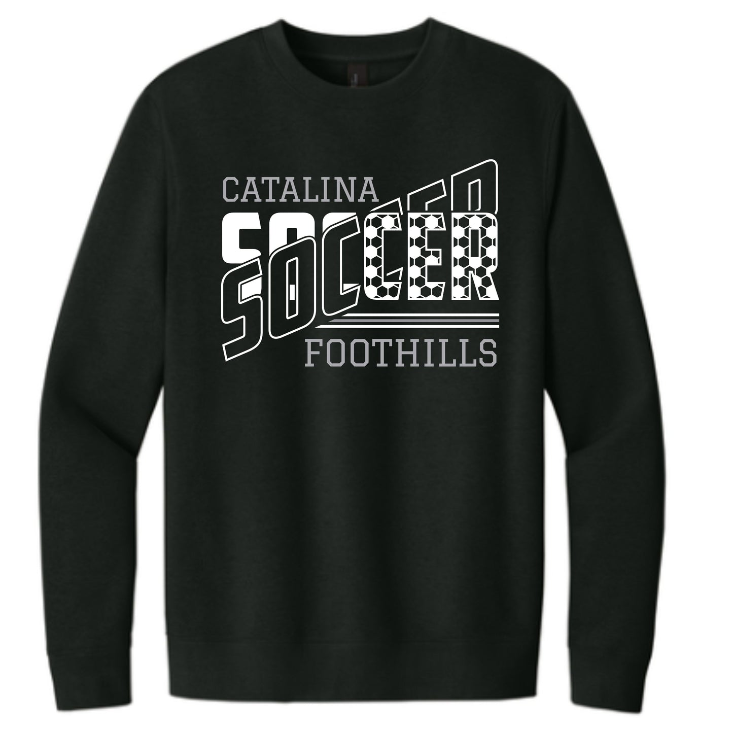 Catalina Foothills Soccer Design #2 Hoodie or Crewneck in Blue or Black