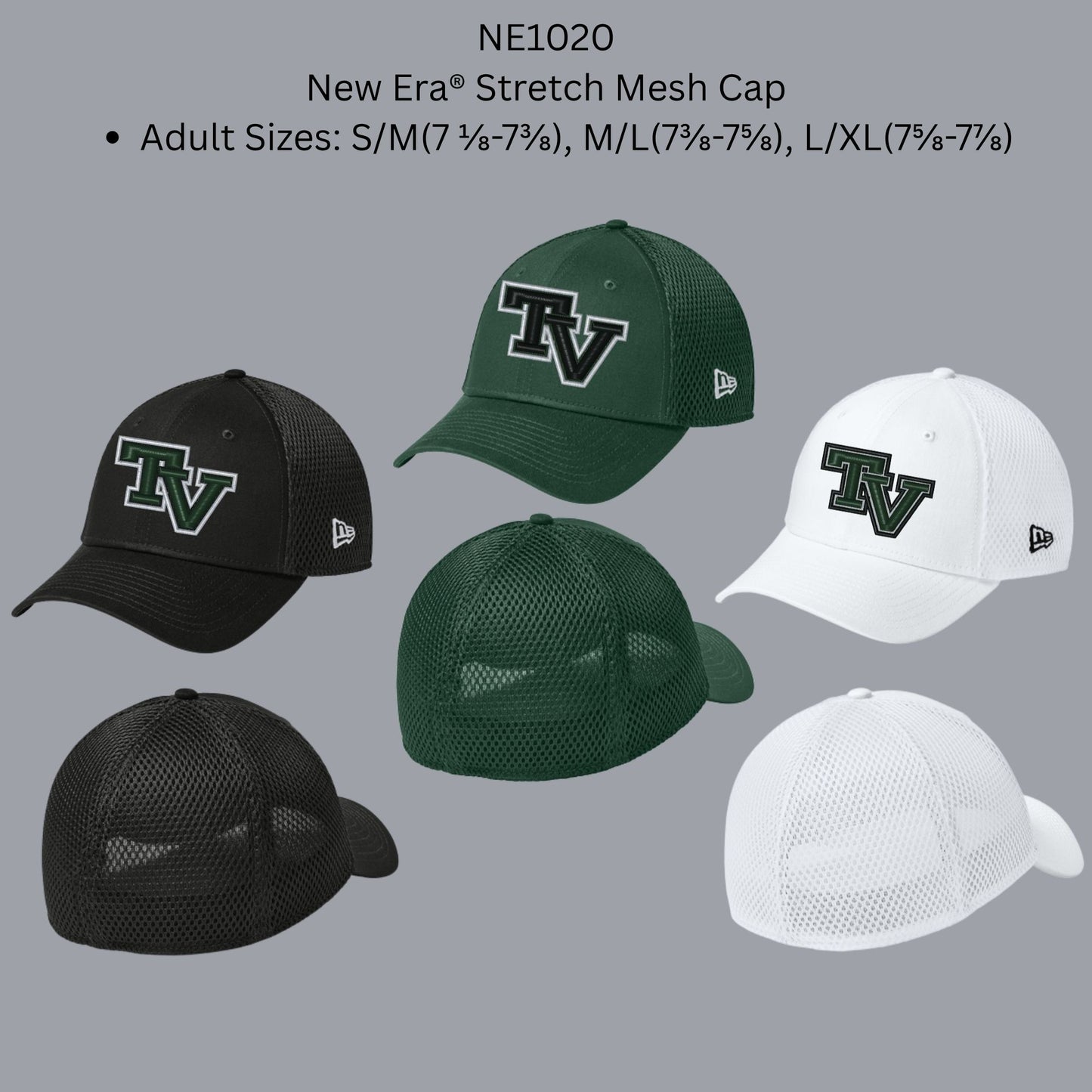 Tanque Verde Football Embroidered Mtn. Lion Head New Era Flexfit Hat