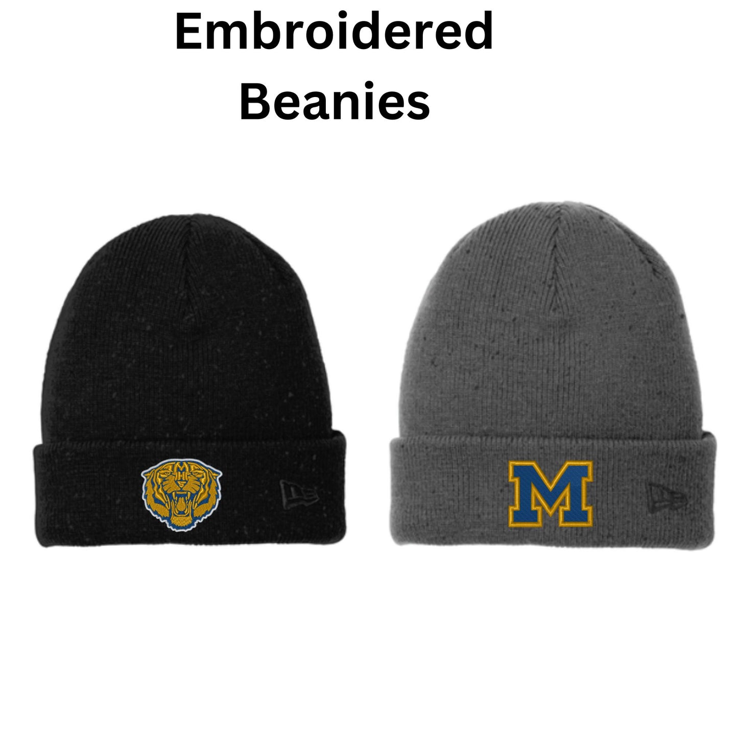 Marana Tigers Soccer Embroidered New Era Speckled Cuffed Beanie