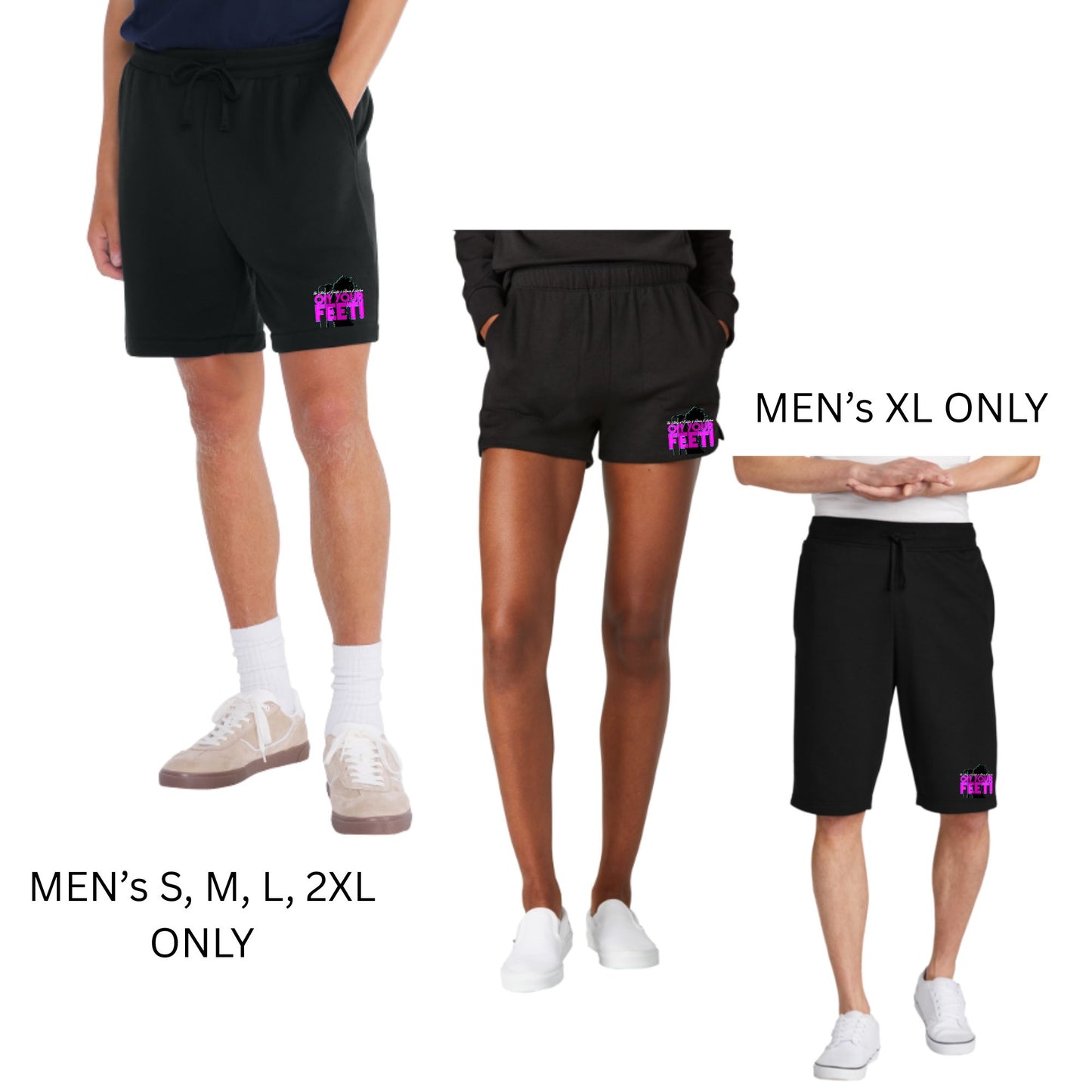 Arts Express ON YOUR FEET Fleece Shorts Women's, or Men's