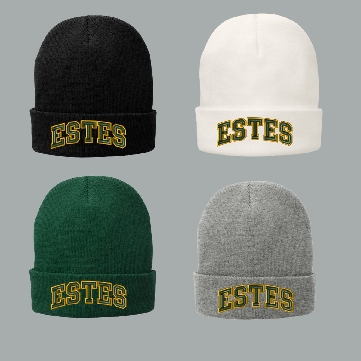 ESTES ELEMENTARY Embroidered Beanie