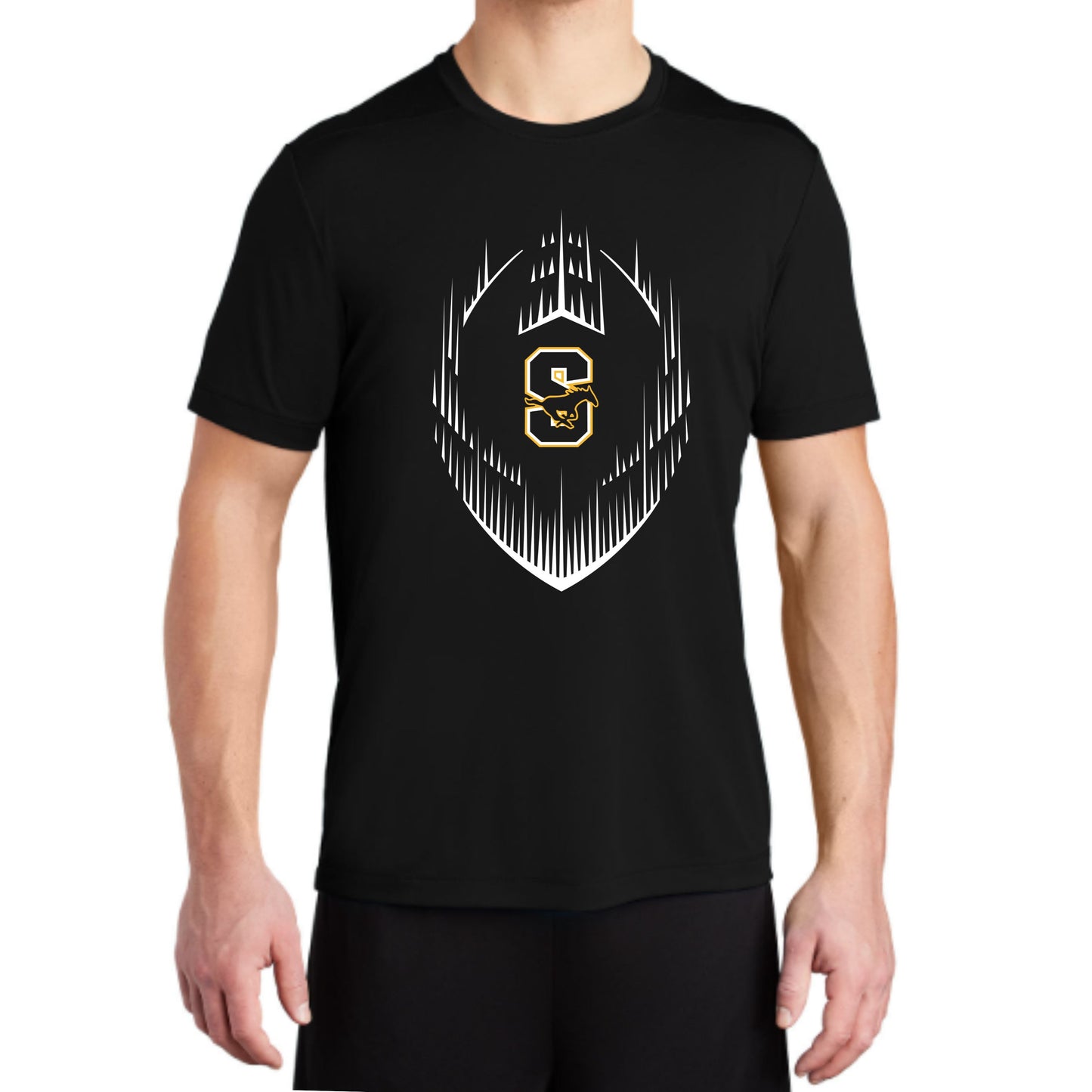 Sahuarita Mustangs Football 2025 Dri-Fit Performance Short Sleeve Tee Choose your design