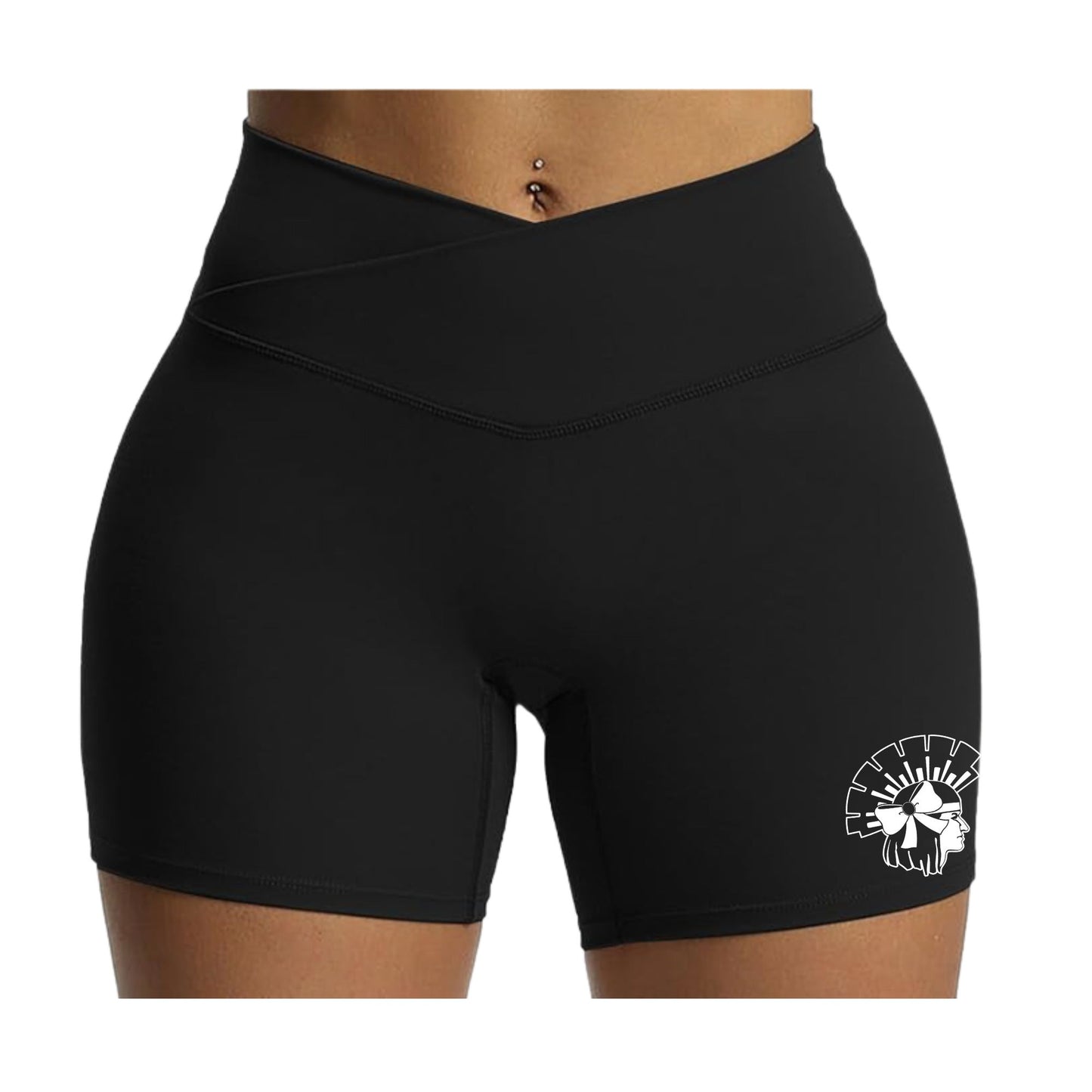 Canyon Del Oro Spiritline Black Biker Shorts