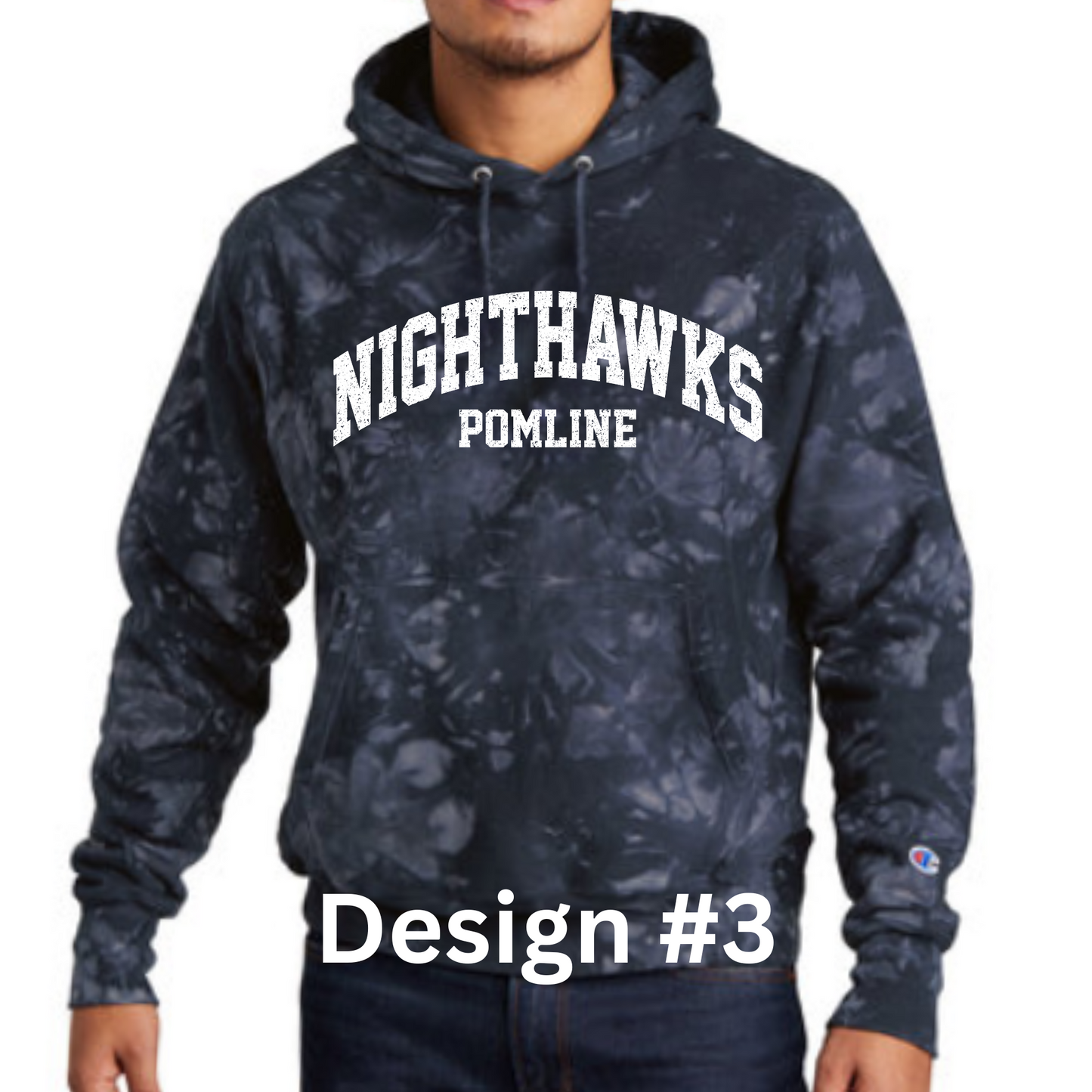 Ironwood Ridge Pomline Navy Tie Dye T-shirt or Hoodie Choose which Design you want