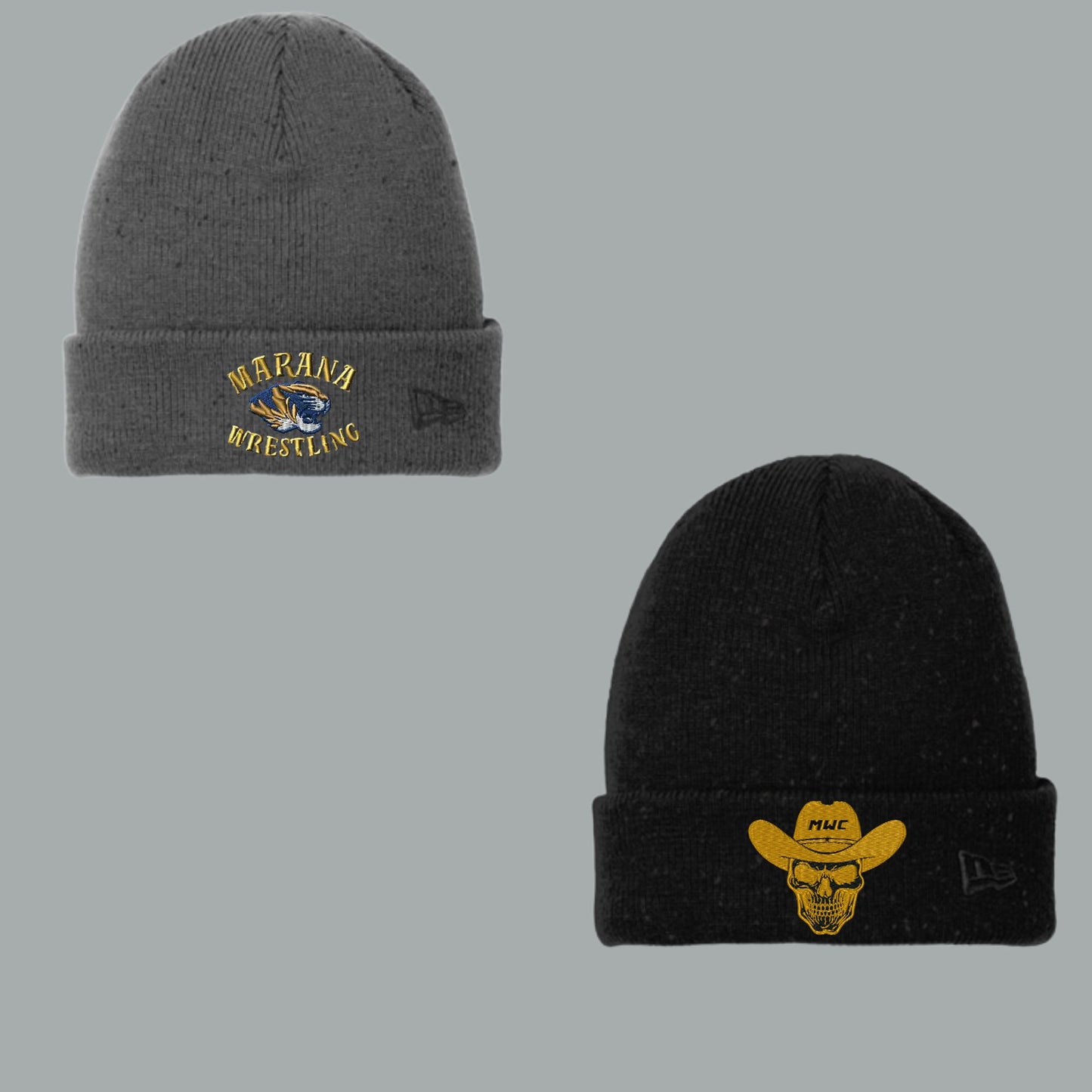 Marana Tigers Wrestling Embroidered New Era Cuffed Beanie