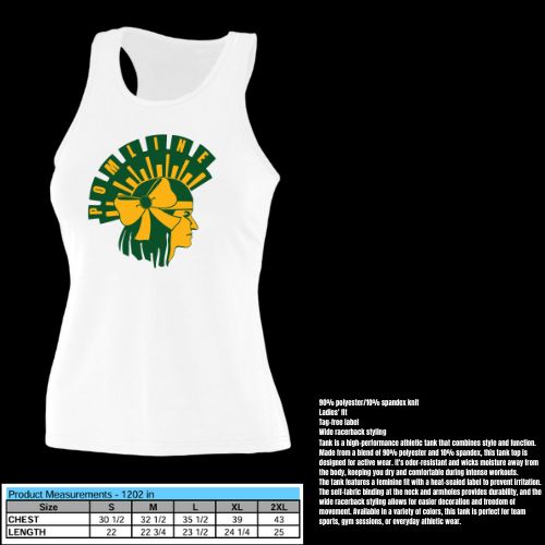 Canyon Del Oro Pomline White Fitted Tank