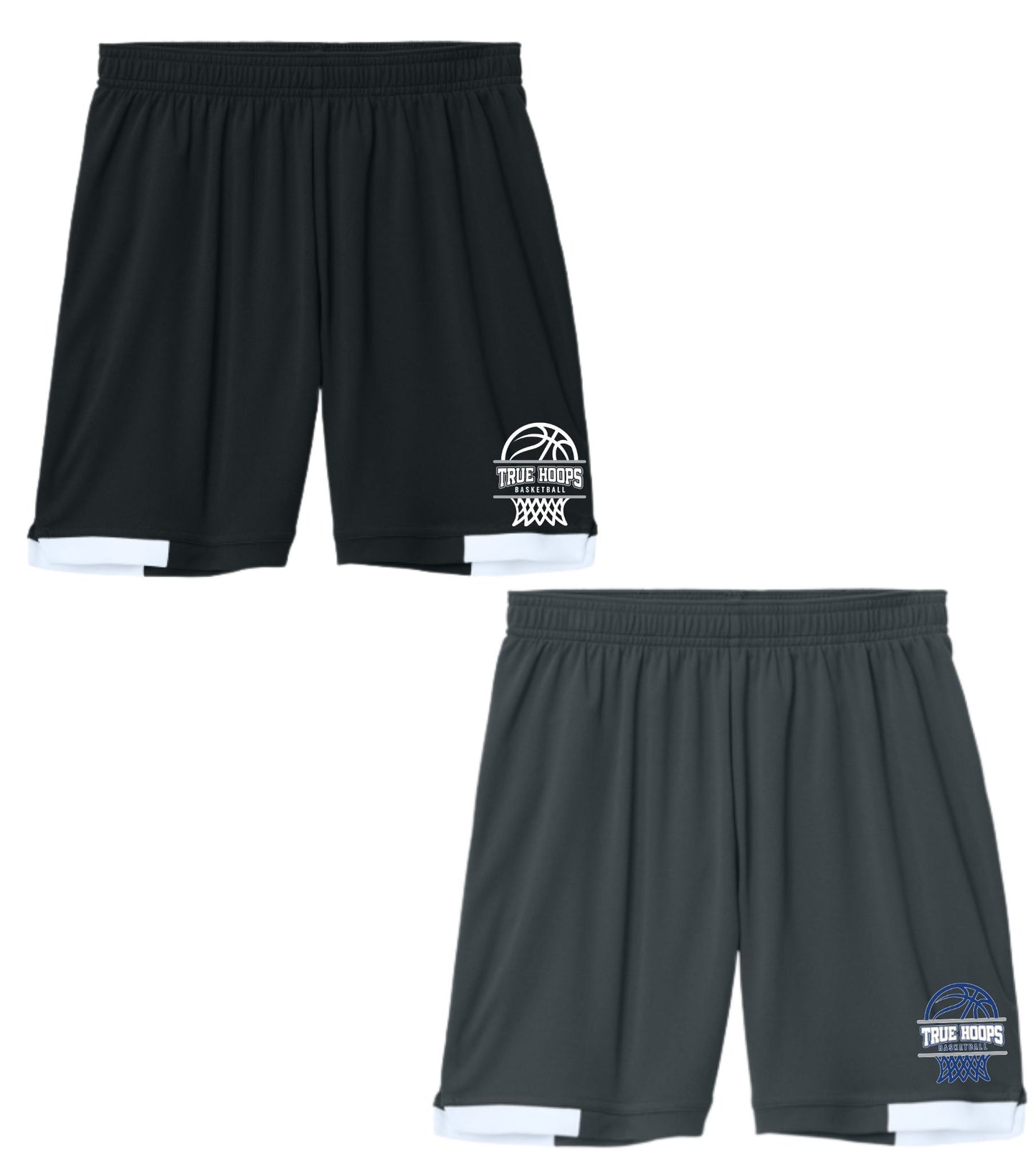 TRUE HOOPS BASKETBALL Dri Fit Posicharge Competitor Shorts New Version