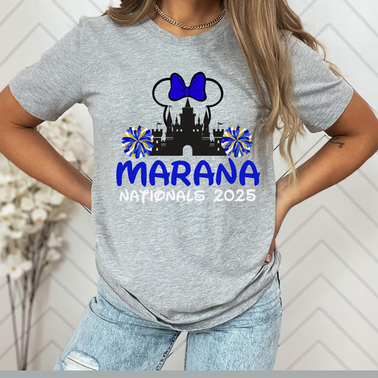 Nationals Marana 2025 Bella Canvas T-Shirt Design #7