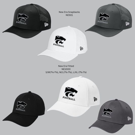 Mountain View Embroidered Mtn. Lion Head New Era Snapback or Flexfit Hat