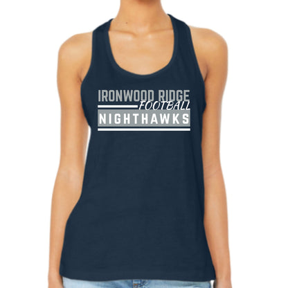 Ironwood Ridge Football Design #4 Cotton T-shirt, Dri-Fit T-Shirt, Tanktop or Longsleeve 2025