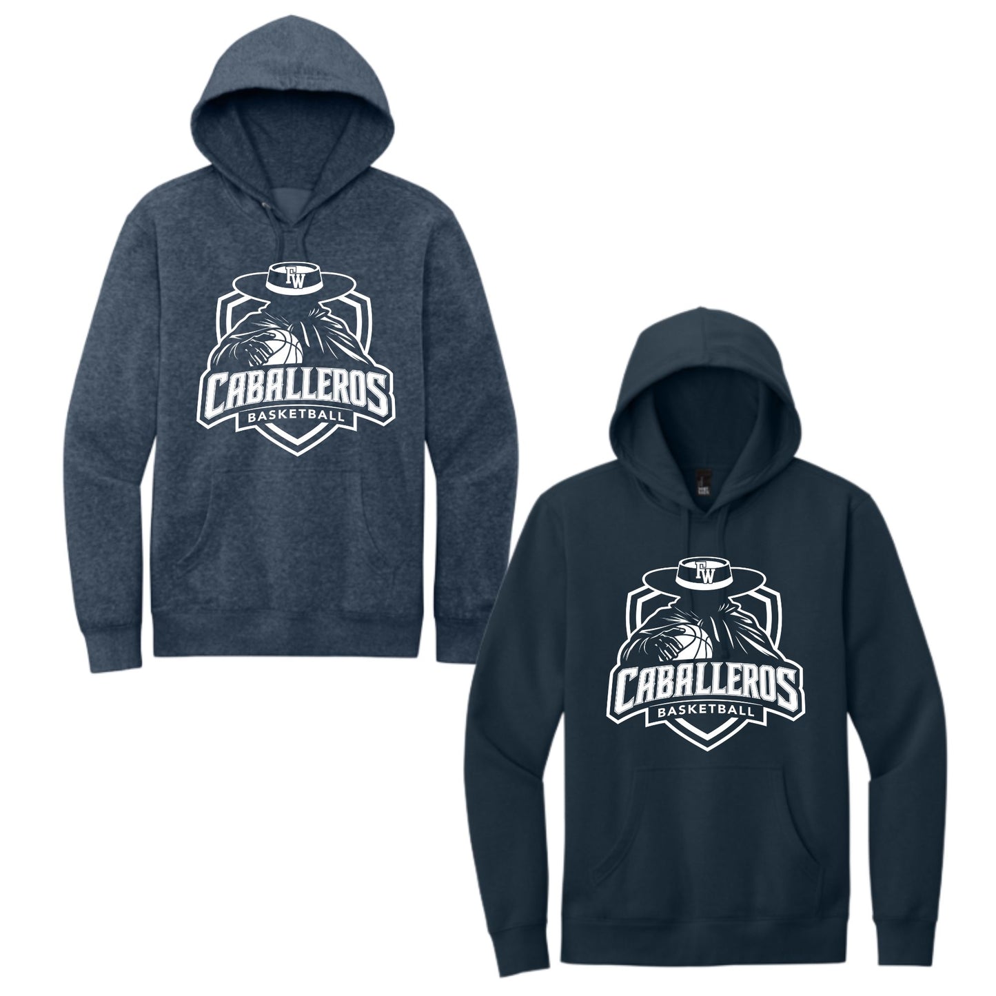 Flowing Wells Basketball Unisex Hoodie or Crewneck Sweatshirt Design #2