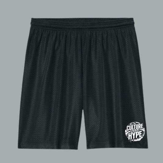 Culture Over Hype Sport-tek Mesh Practice Shorts Youth, or Men's