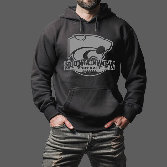 Mountain View Football Unisex Hoodie or Crewneck Sweatshirt Design #1