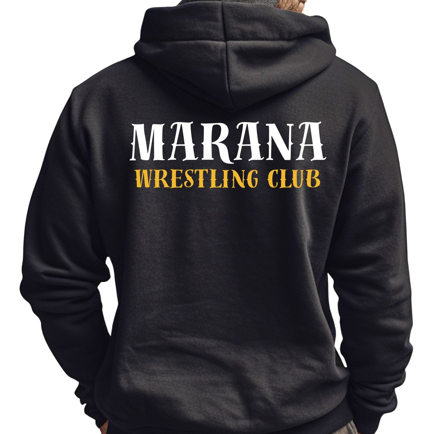 Marana Tigers Wrestling Design #4 Crewneck Sweatshirt or Hoodie Unisex and Youth