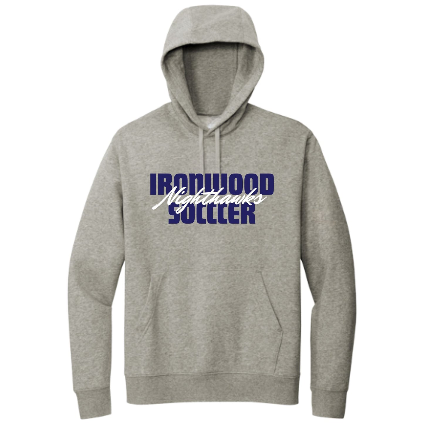 Ironwood Ridge Soccer Design #4 Nike or District Unisex Crewneck or Hoodie Sweatshirt