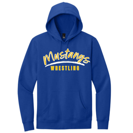 Sahuarita Mustangs Wrestling Design #2 Hoodie or Crewneck Sweatshirt Unisex and Youth Sizes
