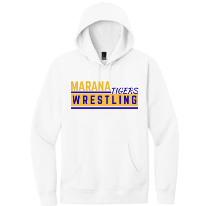 Marana Tigers Wrestling Design #3 Crewneck Sweatshirt or Hoodie Unisex and Youth Black, Blue, or Grey