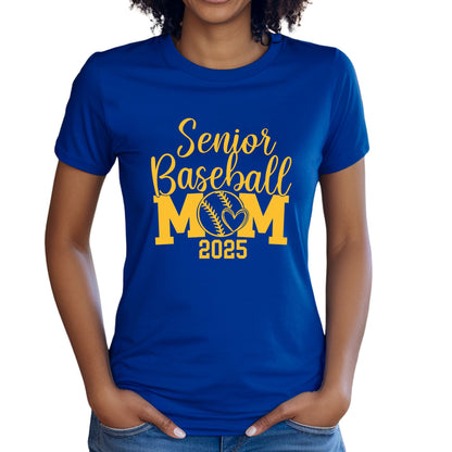 Marana Tigers Senior Baseball Mom Unisex & Women's Cut Cotton T-shirt Tanktop