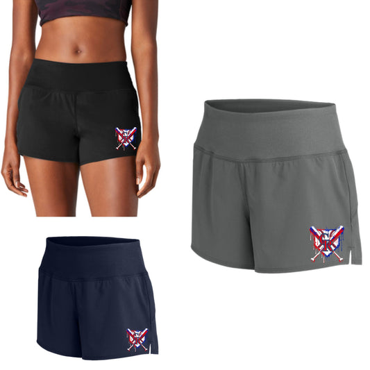 Continental Ranch Little League Women's Shorts (Lulu Dupe's) Drip Logo