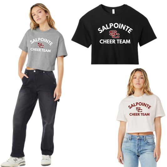 Salpointe Catholic Cheer Design #1 Unisex or Women's Cut T-Shirt, Tanktop, or Cropped Tee