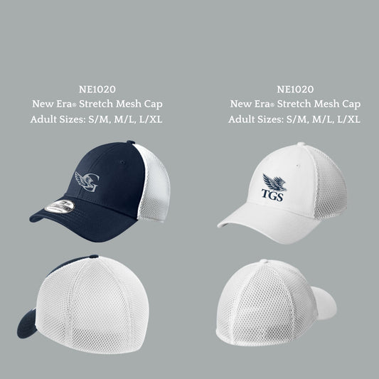 The Gregory School New Era Flefit Mesh Ballcap NE1020
