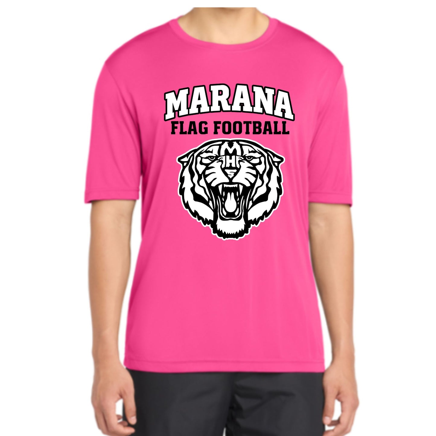 Marana Flag Football PLAYER ONLY DRI-FIT Performance T-shirt Women's or Unisex