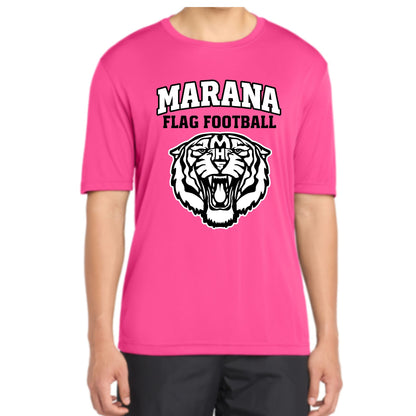 Marana Flag Football PLAYER ONLY DRI-FIT Performance T-shirt Women's or Unisex