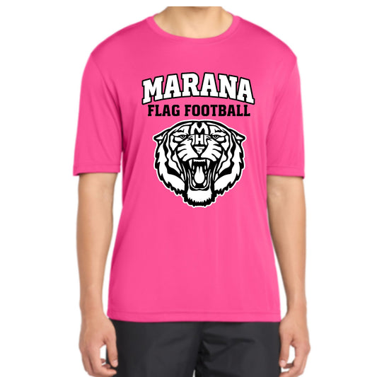 Marana Flag Football PLAYER ONLY DRI-FIT Performance T-shirt Women's or Unisex