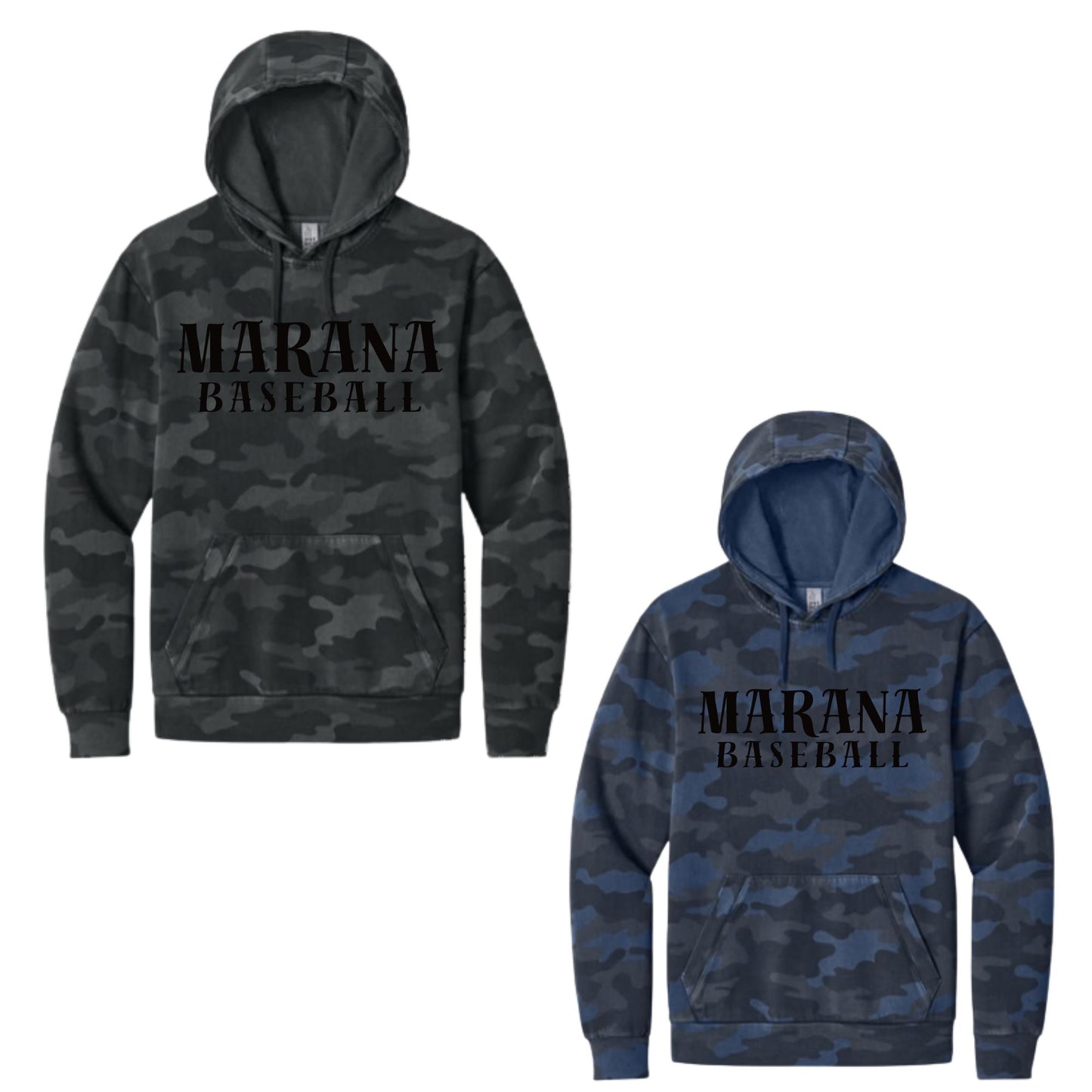 Marana Tigers Baseball Camouflage Hoodie