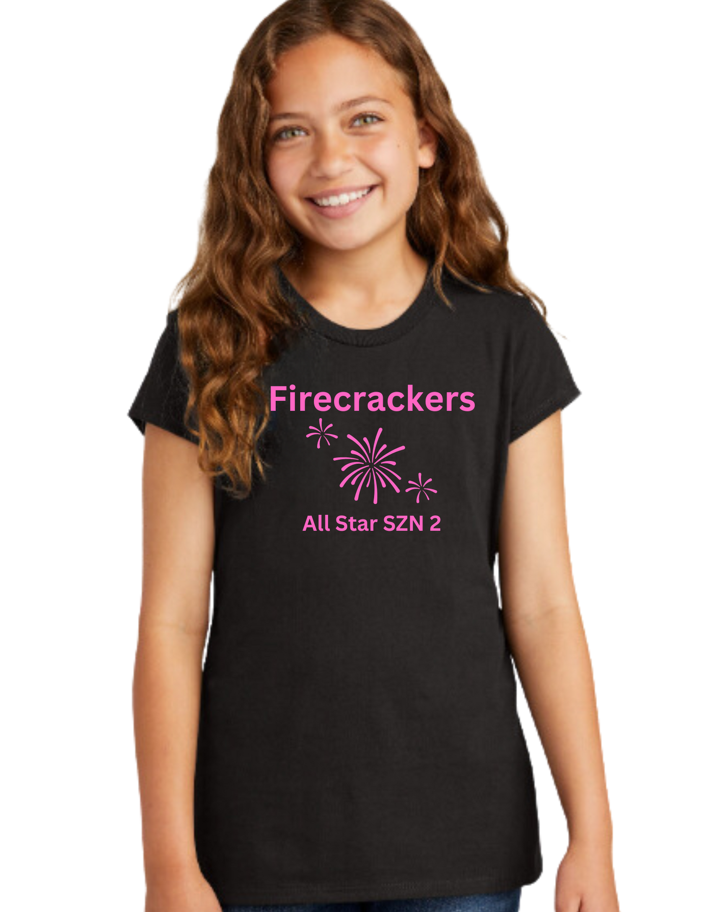 SASS Dance Firecrackers Girls, Women's, Unisex District V.I.T. Super Soft T-Shirt