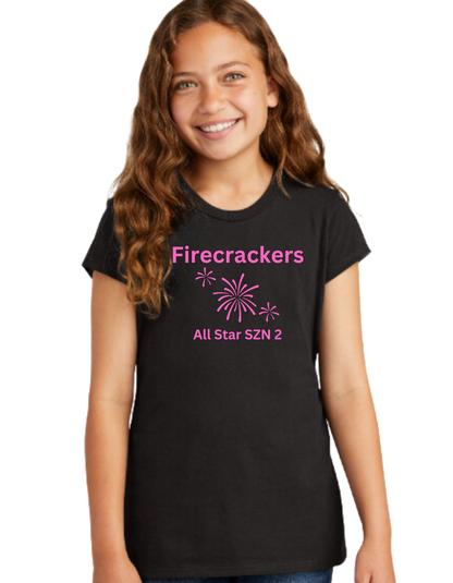 SASS Dance Firecrackers Girls, Women's, Unisex District V.I.T. Super Soft T-Shirt