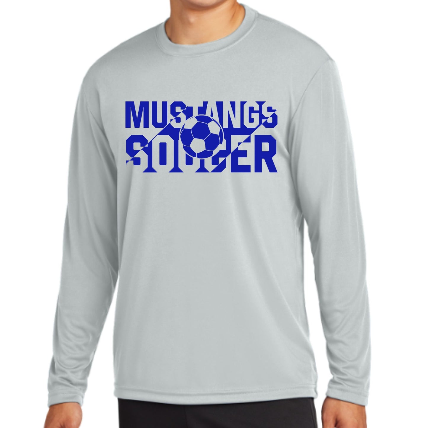 Sahuarita Mustangs Soccer Dri-fit Performance Long sleeve Unisex Tee