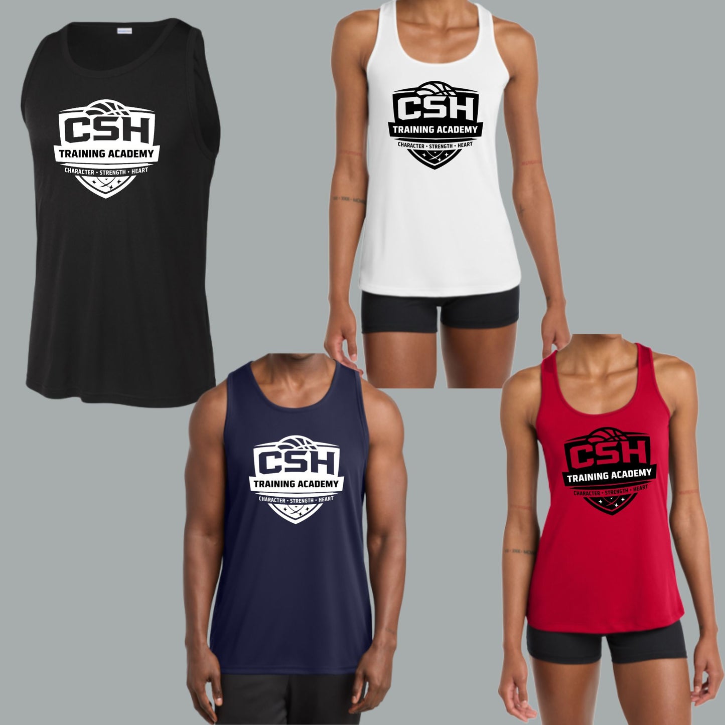 CSH Training Academy Dri-Fit Performance Tank Top Women's or Men's