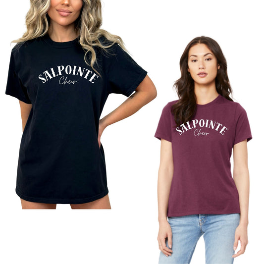 Salpointe Catholic Cheer Design #2 Unisex or Women's Cut T-Shirt, Tanktop, or Cropped Tee
