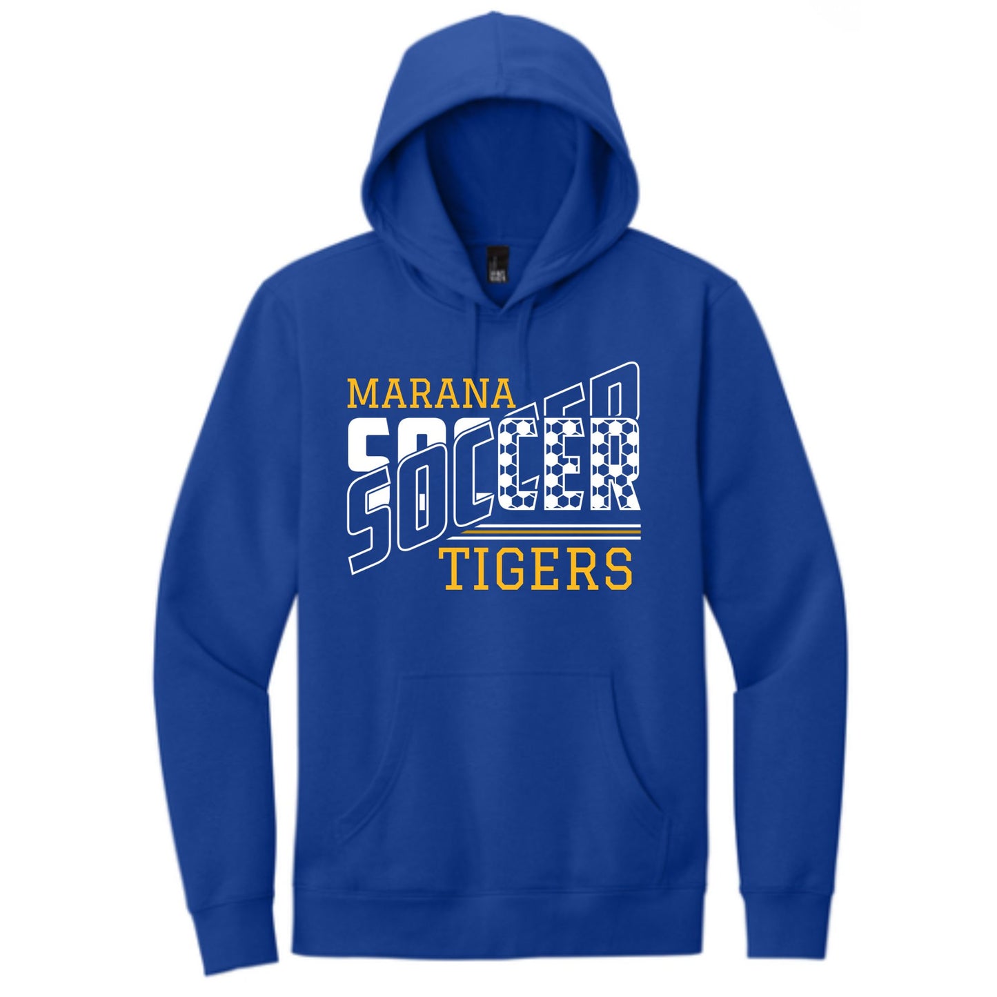 Marana Tigers Soccer Design #5 Hoodie or Crewneck in Blue or Black