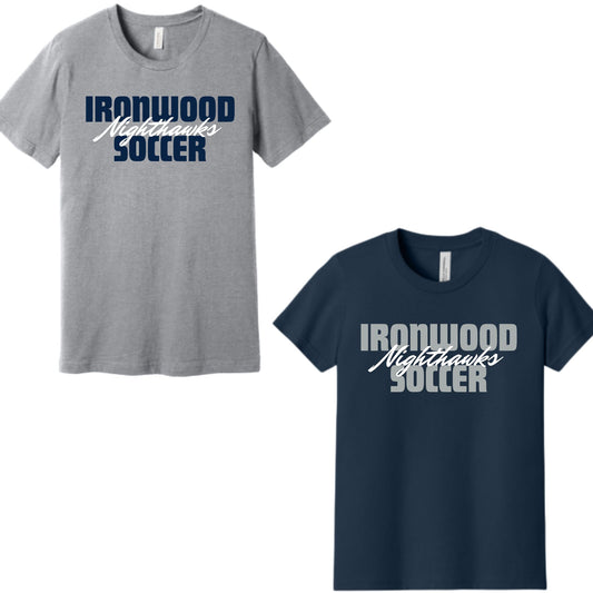 Ironwood Ridge Soccer Design #4 Cotton T-shirt, Dri-Fit T-Shirt, Tanktop or Longsleeve 2025